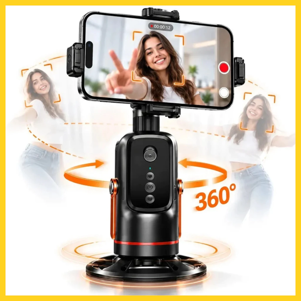 Suporte de Celular que Segue seu Rosto